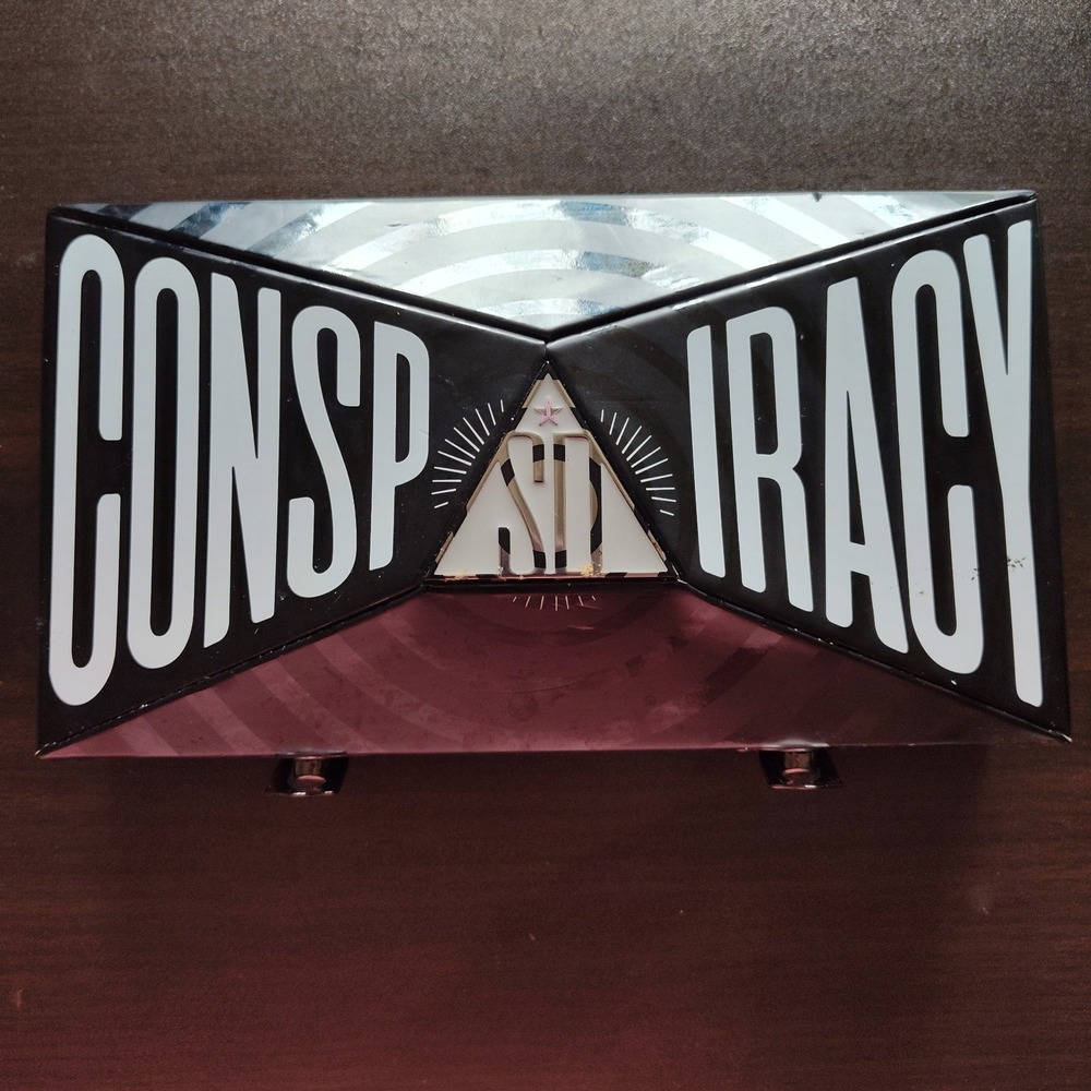 Conspiracy eyeshadow palette 18 colors Jeffree Star discontinued beauty make up
